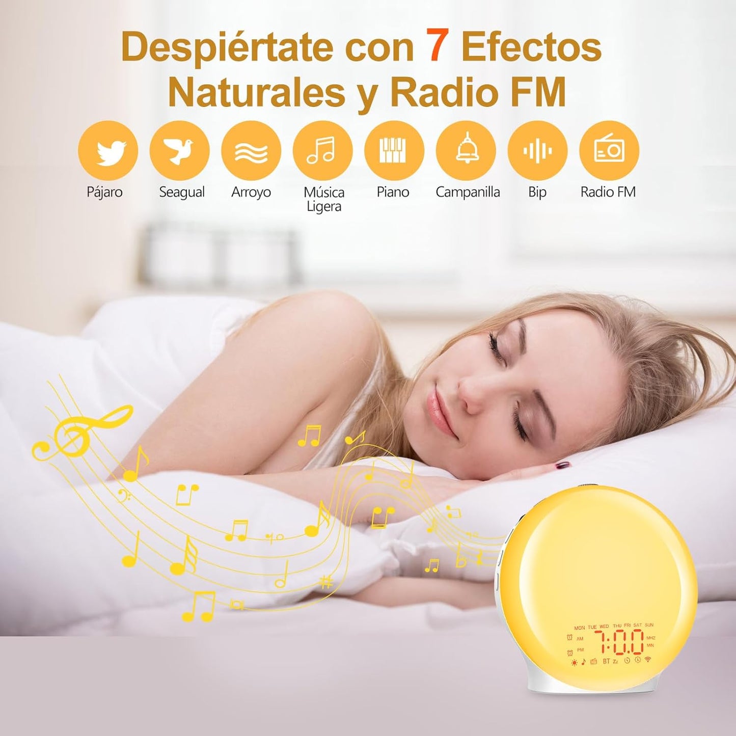 Despertador Luz Natural